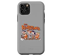 Carcasa para iPhone 11 Pro The Flintstones Fred Wilma Betty Barney on Bike