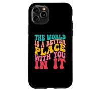 Carcasa para iPhone 11 Pro The World Is A Better Place with You In It Men Women Costume