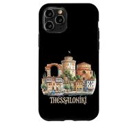 Carcasa para iPhone 11 Pro Thessaloniki Grecia Travel Souvenir City Landmark Gift