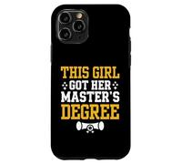 Carcasa para iPhone 11 Pro This Girl Got Her Masters Degree Graduation Mastered It 2026