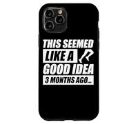 Carcasa para iPhone 11 Pro This Seemed Like a Good Idea Jogging Corredor Divertido Correr