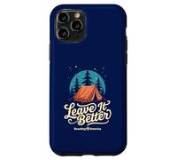 Carcasa para iPhone 11 Pro Tienda de campaña y Estrellas Leave It Better Scouting America
