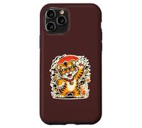 Carcasa para iPhone 11 Pro Tiger Nature Wildlife | Gráfico de Vida Silvestre Cool Big Cats