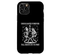 Carcasa para iPhone 11 Pro Till Death Do Us Part Esqueleto Novia Novio Pareja Coincidencia