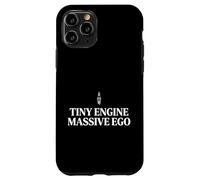 Carcasa para iPhone 11 Pro Tiny Engine Massive Ego Entusiasta de los Coches compactos