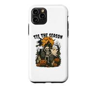 Carcasa para iPhone 11 Pro Tis The Season Halloween Skeleton Ghost Vibes Men Women