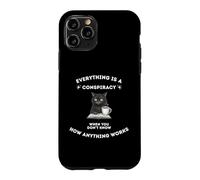 Carcasa para iPhone 11 Pro Todo es una conspiración Cuando no Sabes Nada Gato