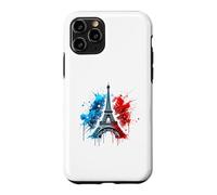 Carcasa para iPhone 11 Pro Torre Eiffel: Icono de París Revisitado en Clave Street Art