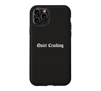 Carcasa para iPhone 11 Pro Tranquilo Cracking Despacho de Oficina Gen Z Empleado Trabajo de Trabajo