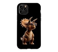 Carcasa para iPhone 11 Pro Triceratops Dinosaurio I Love Dinosaurs Cute Triceratops