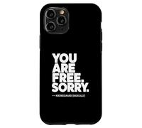 Carcasa para iPhone 11 Pro Tu Eres Libre Kierkegaard (Básicamente)