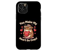 Carcasa para iPhone 11 Pro Tú Haces Que mi corazón se Vaya, Coqui, Linda Cita de Amor Boricua y Coqui