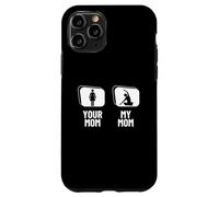 Carcasa para iPhone 11 Pro Tu Mamá Mi Mamá Hija Hijo Divertido Instructor de Yoga