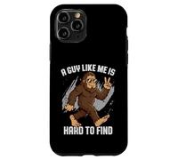 Carcasa para iPhone 11 Pro Un Chico como yo es difícil de Encontrar Bigfoot Funny Sasquatch Juego de Palabras