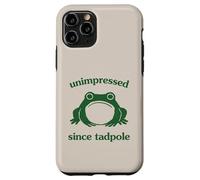 Carcasa para iPhone 11 Pro Unimpressed Since Tadpole Funny Frog Silly Graphic
