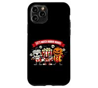 Carcasa para iPhone 11 Pro Vamos a Ver películas de Terror Lindo Espeluznante Halloween Snacks Película