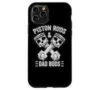 Carcasa para iPhone 11 Pro Varillas de pistón y papá Bods Diesel Car Mechanic Garage Auto