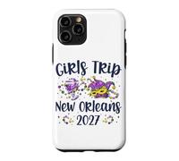 Carcasa para iPhone 11 Pro Viaje de Chicas Nueva Orleans 2027 Mardi Gras NOLA Girls Travel