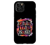 Carcasa para iPhone 11 Pro Viaje de niñas 2026 Familia Coincidencia Amigos Viaje por Carretera Vacaciones