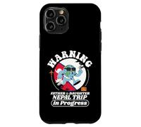 Carcasa para iPhone 11 Pro Viaje de Padre e Hija en Progreso Nepal Travel Matching