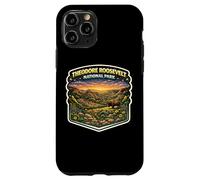 Carcasa para iPhone 11 Pro Viaje de Recuerdo al Parque Nacional Theodore Roosevelt Dakota del Norte