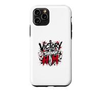 Carcasa para iPhone 11 Pro Victoria a través de él Cruz Guerrera Cristiana