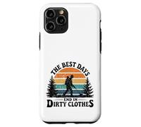 Carcasa para iPhone 11 Pro Vida de Detectorista The Best Days End In Dirty Clothes