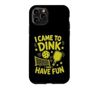 Carcasa para iPhone 11 Pro Vine A Dink Y Me Divierto Pickleball Paddle Sports