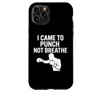 Carcasa para iPhone 11 Pro Vine a Golpear, no Respirar, Humor de Boxeo