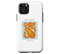 Carcasa para iPhone 11 Pro Vintage Fruit Papaya Flower Botanical Cottagecore Fruit