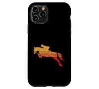 Carcasa para iPhone 11 Pro Vintage Horse Rider Girl 80s Hunter Jumper