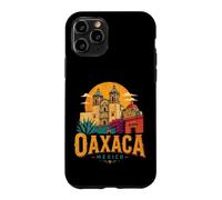 Carcasa para iPhone 11 Pro Vintage Oaxaca México Travel Souvenir Monumento Regalo