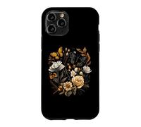 Carcasa para iPhone 11 Pro Vintage Pressed Flowers Butterflies Floral Boho Wildflowers