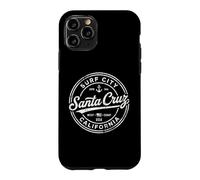 Carcasa para iPhone 11 Pro Vintage Santa Cruz Surf City California Costa Oeste Retro