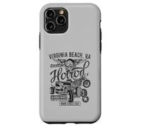 Carcasa para iPhone 11 Pro Virginia Beach VA Vintage Hotrod - Diseño de automóviles y Motocicletas