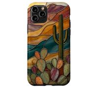 Carcasa para iPhone 11 Pro Vitral Cactus Artful Trendy