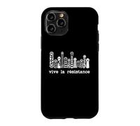 Carcasa para iPhone 11 Pro Vive La Resistance Protest Sign,Resist Cat Paw Womens Rights