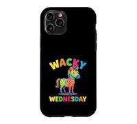 Carcasa para iPhone 11 Pro Wacky Wednesday Niños y Maestros | Mismatch Day Spirit Week