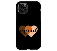Carcasa para iPhone 11 Pro We Are All Equal One People One Heart, Equality Unity Hearts