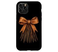 Carcasa para iPhone 11 Pro Western Bow Cowgirl Rodeo Wild West Country Concierto Cowboy