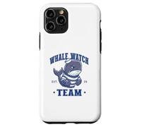 Carcasa para iPhone 11 Pro Whale Watch Team Watching Crew Sports Mascot Sailor
