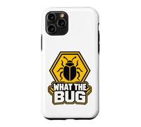 Carcasa para iPhone 11 Pro What The Bug Catcher Warning Funny Entomology Insect Catch