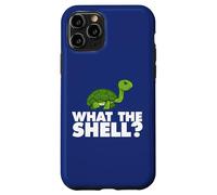 Carcasa para iPhone 11 Pro What The Shell Divertido Turtle Shell Yeah