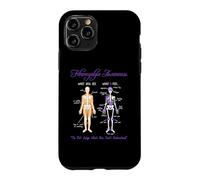 Carcasa para iPhone 11 Pro What You See What I Feel Skeleton Fibromyalgia Awareness