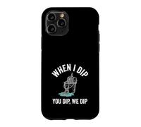 Carcasa para iPhone 11 Pro When I Dip You Dip We Dip Funny Housekeeper Mopa