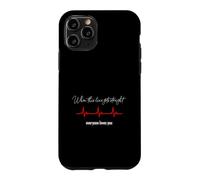 Carcasa para iPhone 11 Pro When This Line Gets Straight Everyone Love You - Funny