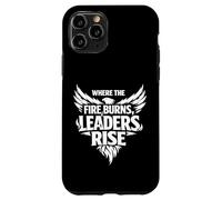 Carcasa para iPhone 11 Pro Where The Fire Burns Leaders Rise Scouting Campfire Camping