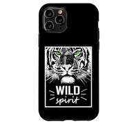 Carcasa para iPhone 11 Pro Wild Spirit Tiger Quotes Summer Illustration Graphic Design