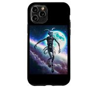 Carcasa para iPhone 11 Pro Wild Wendigo Skinwalker in Space Illustration Graphic Design