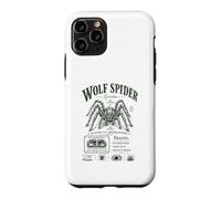 Carcasa para iPhone 11 Pro Wolf Spider Lycosidae Arachnid Natural History